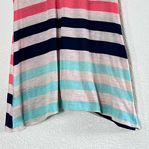 Lavish Maternity | Striped burnout tank top loose fit size small - Picture 2 of 7